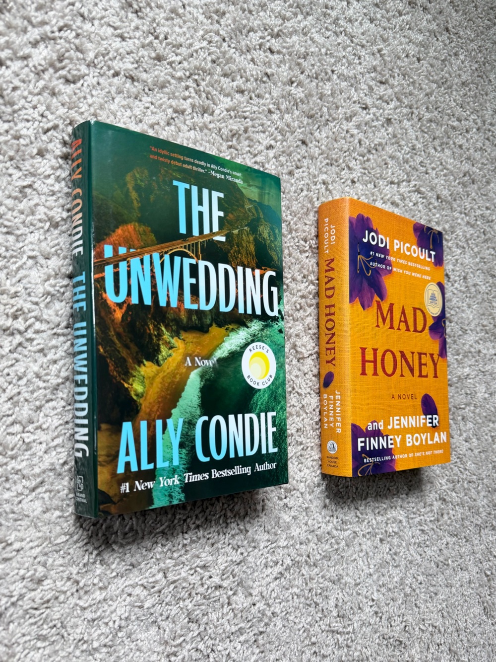 Popular Booktok Thriller Hardcover Book Bundle- The Unwedding & Mad Honey NWT - Picture 2 of 4